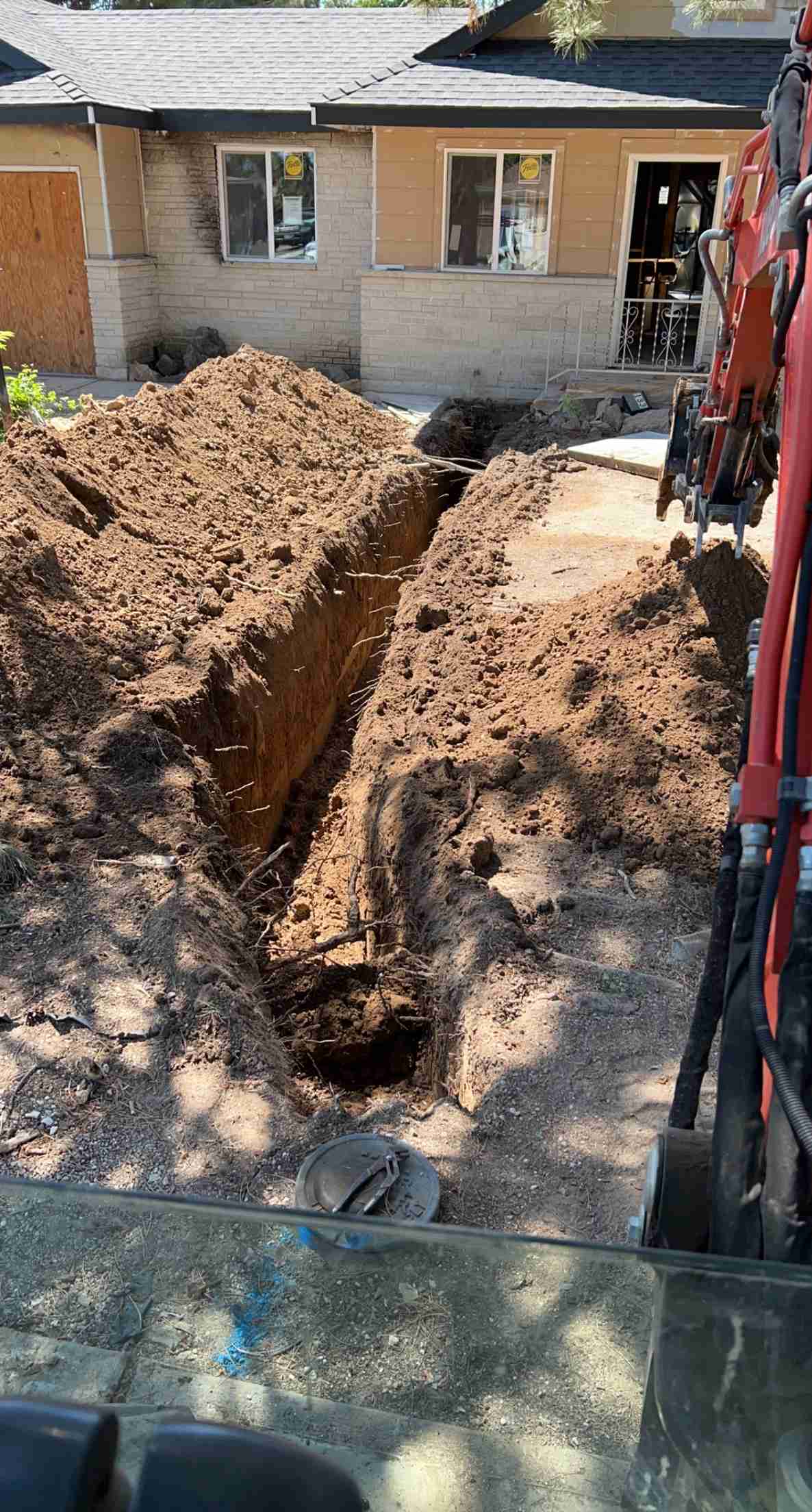 Big Dawg Plumbing | Commercial Water Line Service & Repair Boise ID Repairing a water main line by Big Dawg Plumbing